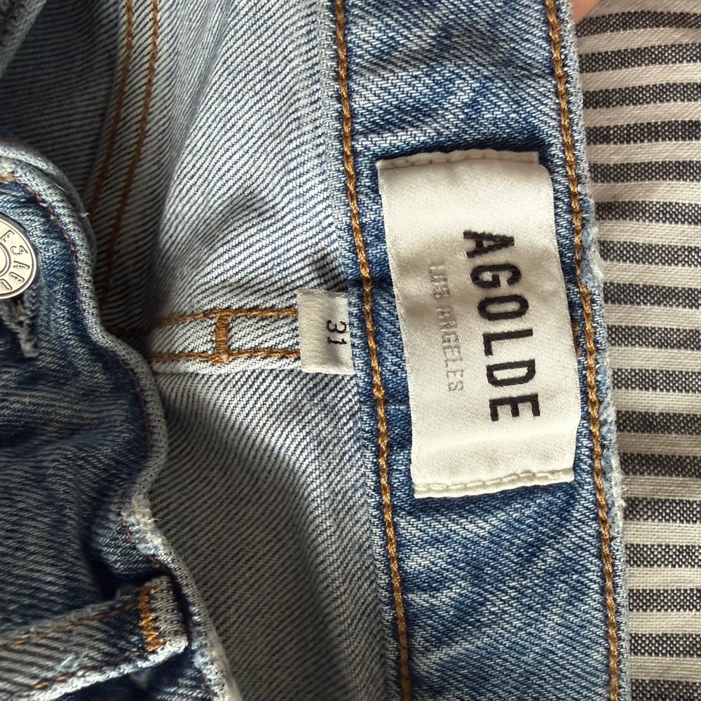 Agolde Riley Long Jean - Picture 5 of 7